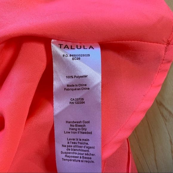 Bright Pink Talula Tank Top - Picture 5 of 7